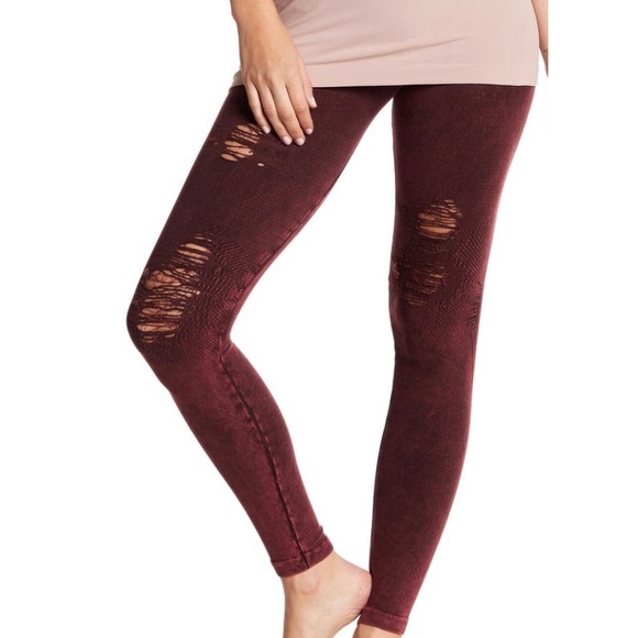 Nikibiki Pants - **LAST CHANCE** NikiBiki Leggings Dark Burgundy